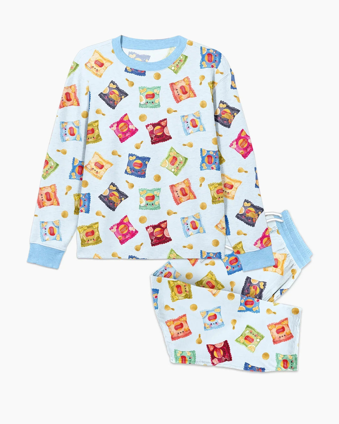 Potato Chips Bamboo Men's Pajama Set
