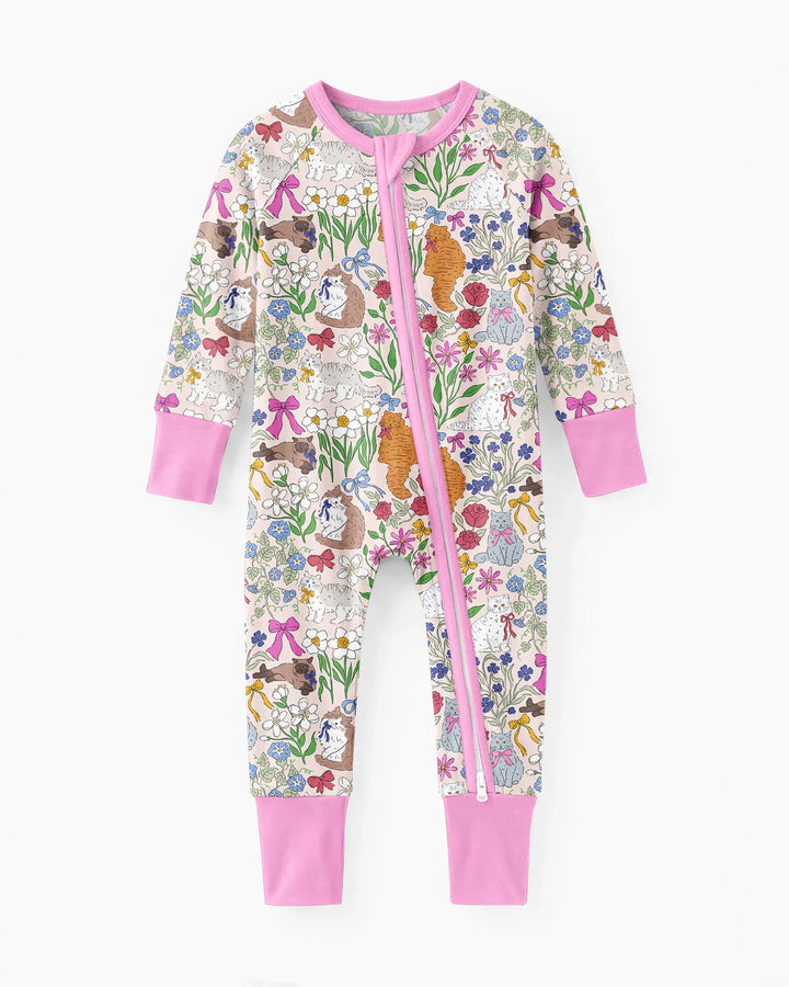 The Garden Cattery Mommy & Me Matching Bamboo Convertible Zippy