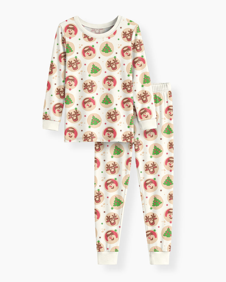 Template Bamboo Two Piece Long Sleeve Pyjamas Set