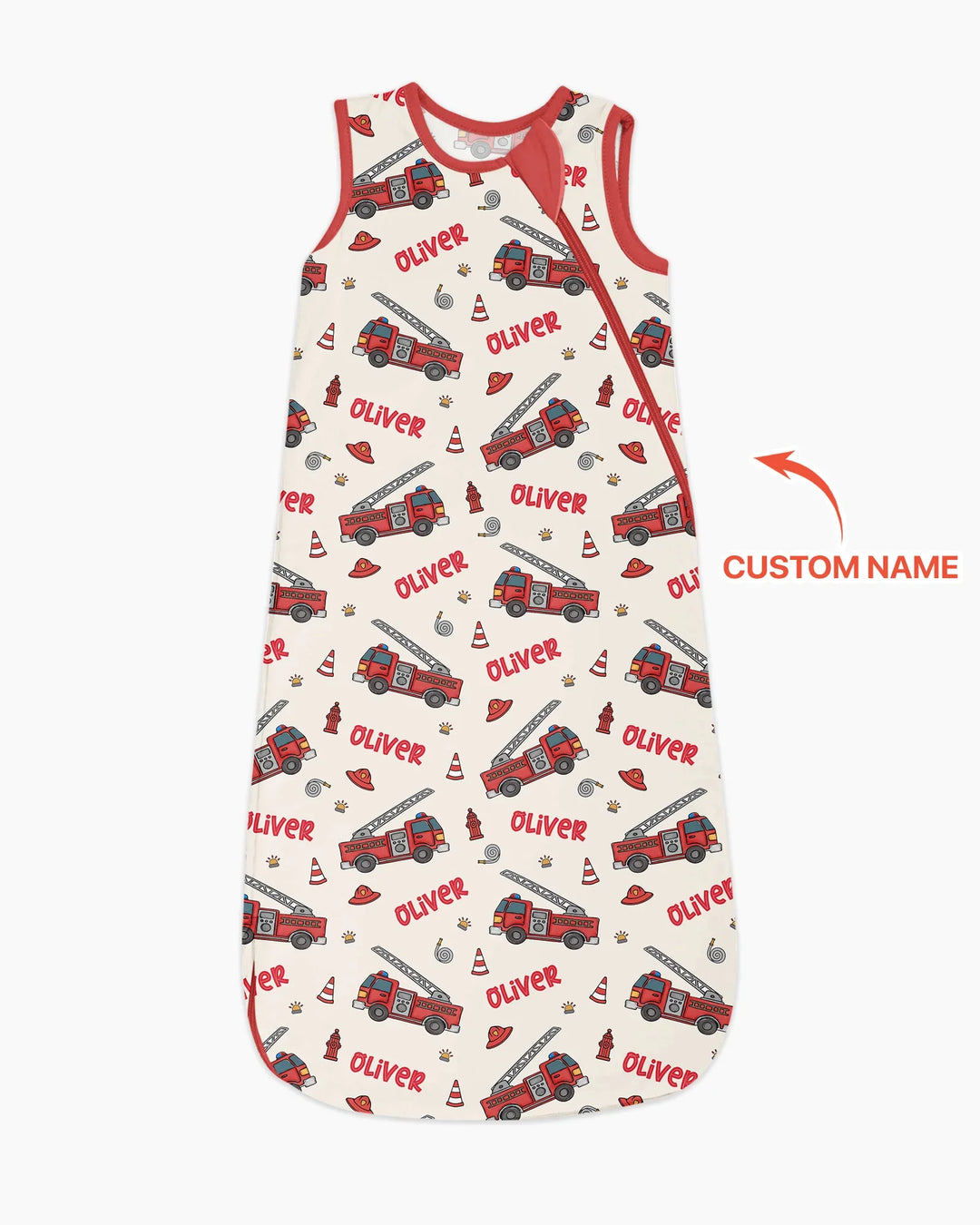 Custom Name Future Firefighters Bamboo Sleep Bag