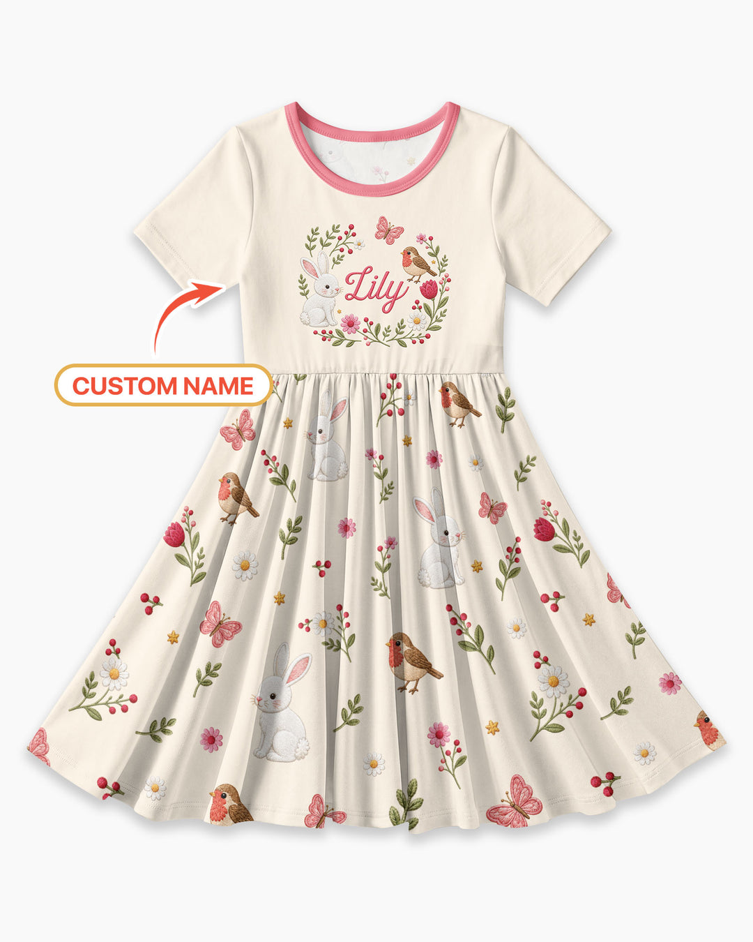 Garden Baby Bamboo Twirl Dress