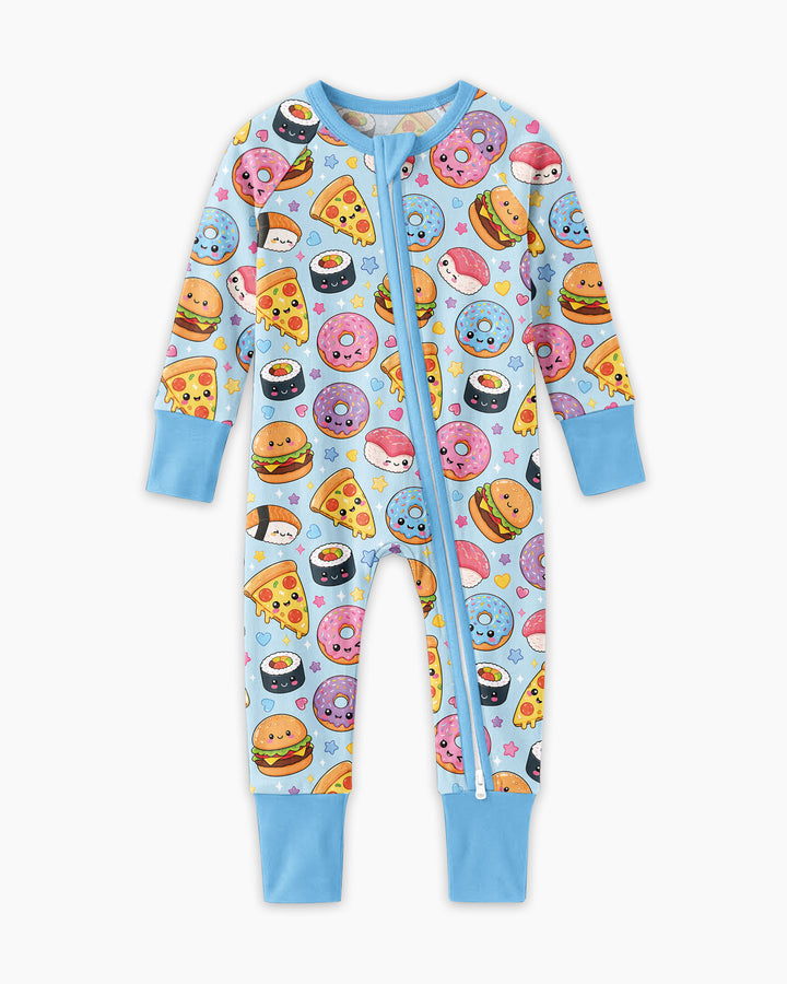 Kawaii Snack Party Bamboo Convertible Zippy