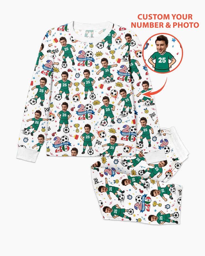 Soccer Tour 2026 Best Player Bamboo Men's Pajama Set