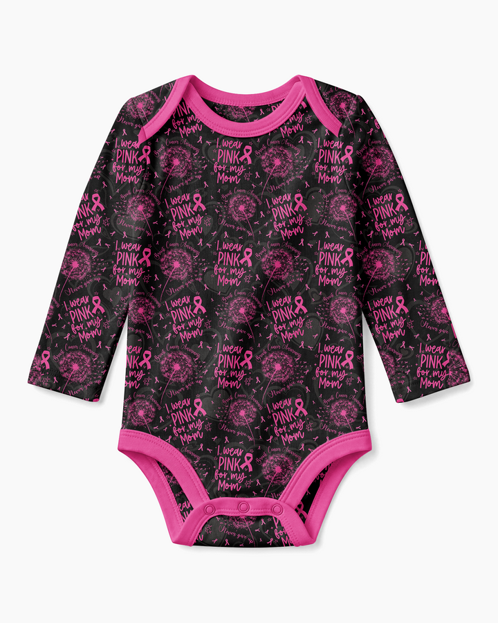 I Wear Pink For My Mom Bamboo Bodysuit