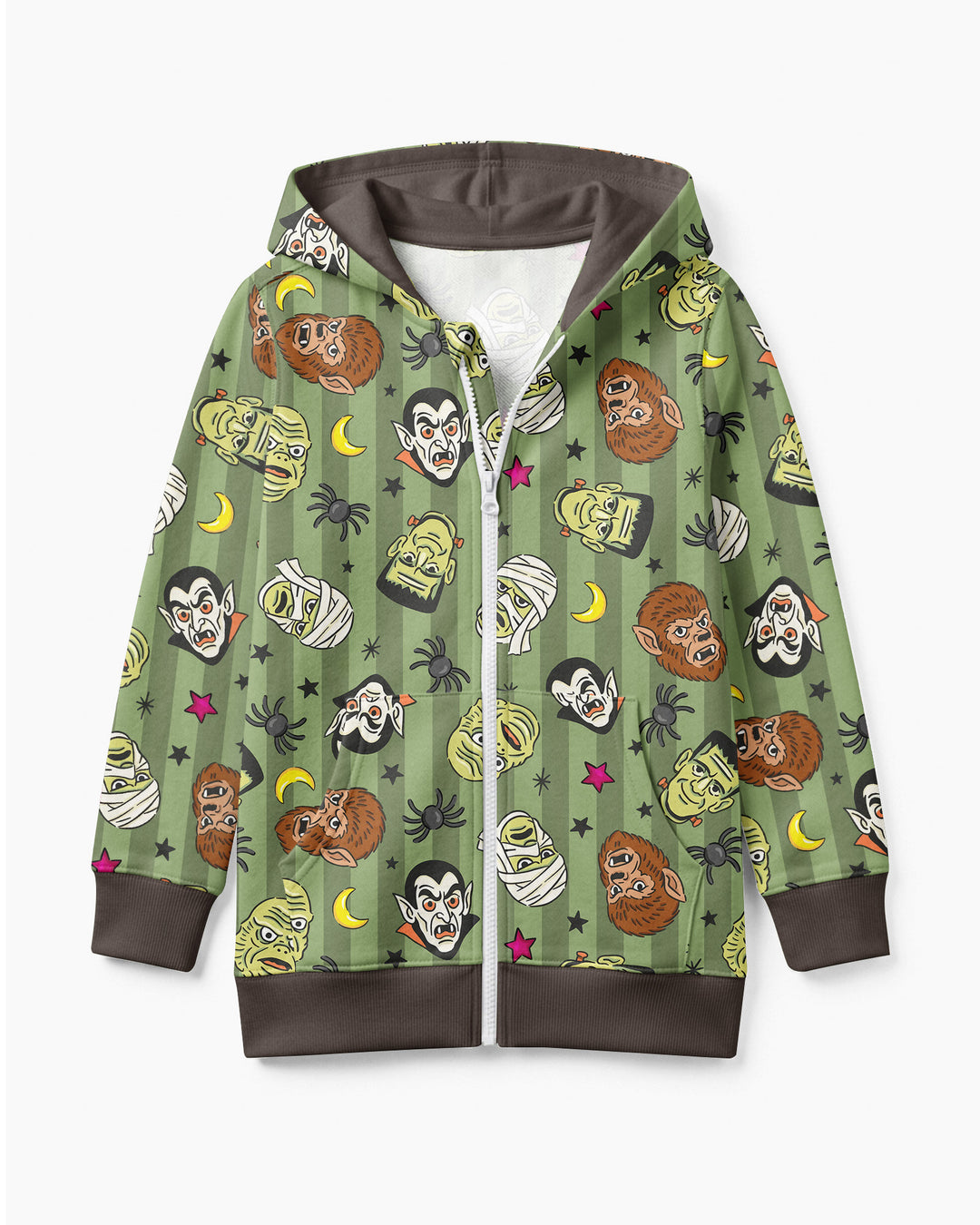 Creepy Crew Family Matching Bamboo Zip Hoodie