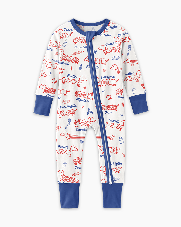 Pasta Pups Bamboo Convertible Zippy