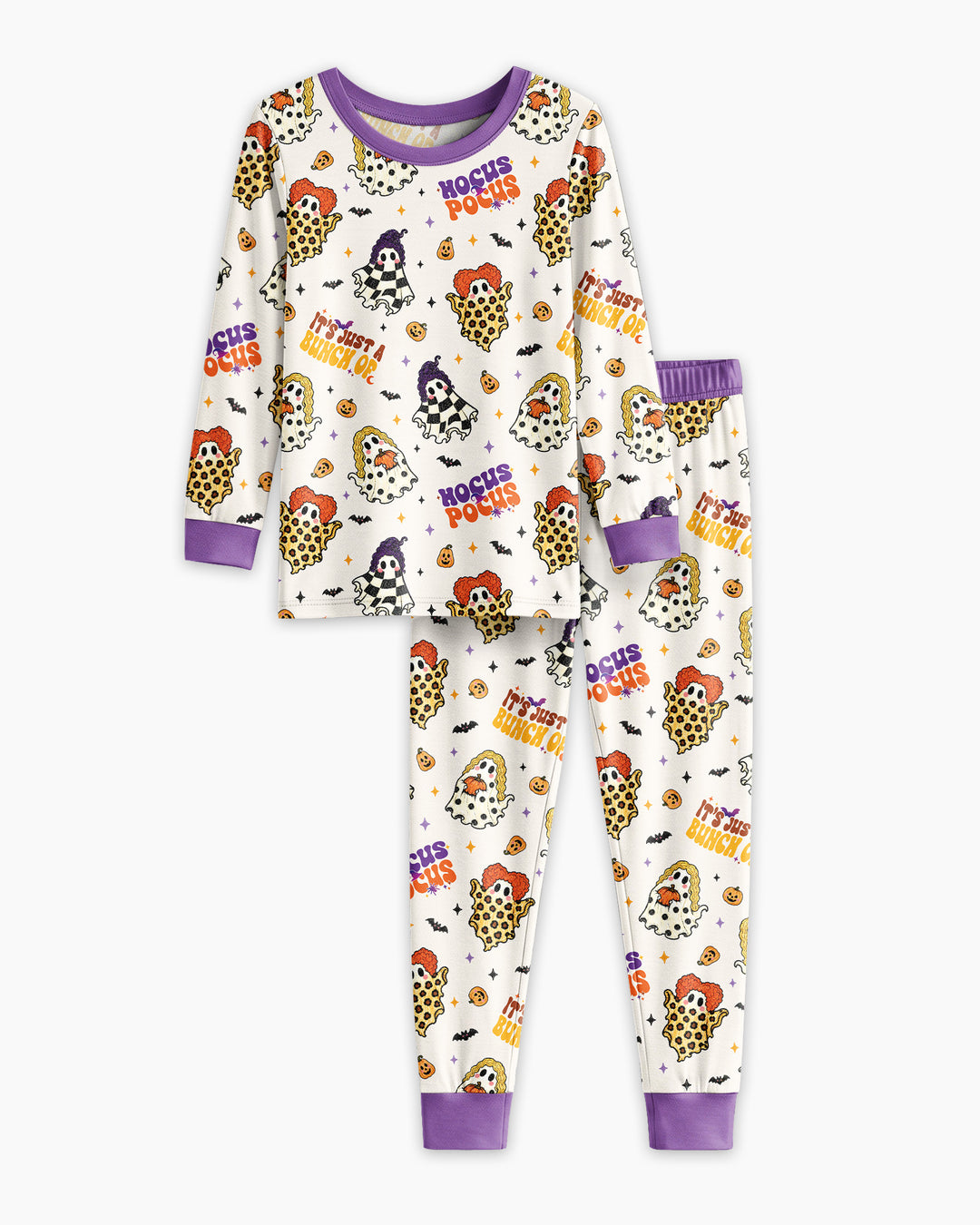 Template Bamboo Two Piece Long Sleeve Pyjamas Set