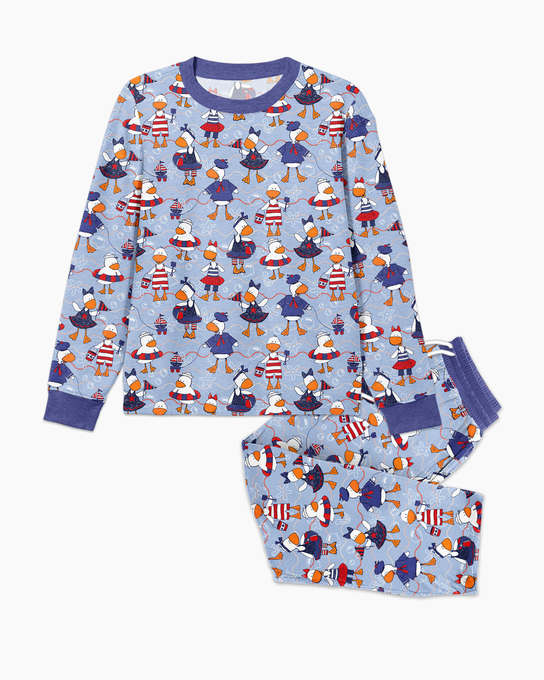 Freedom Floaties Family Matching Bamboo Men's Pajama Set