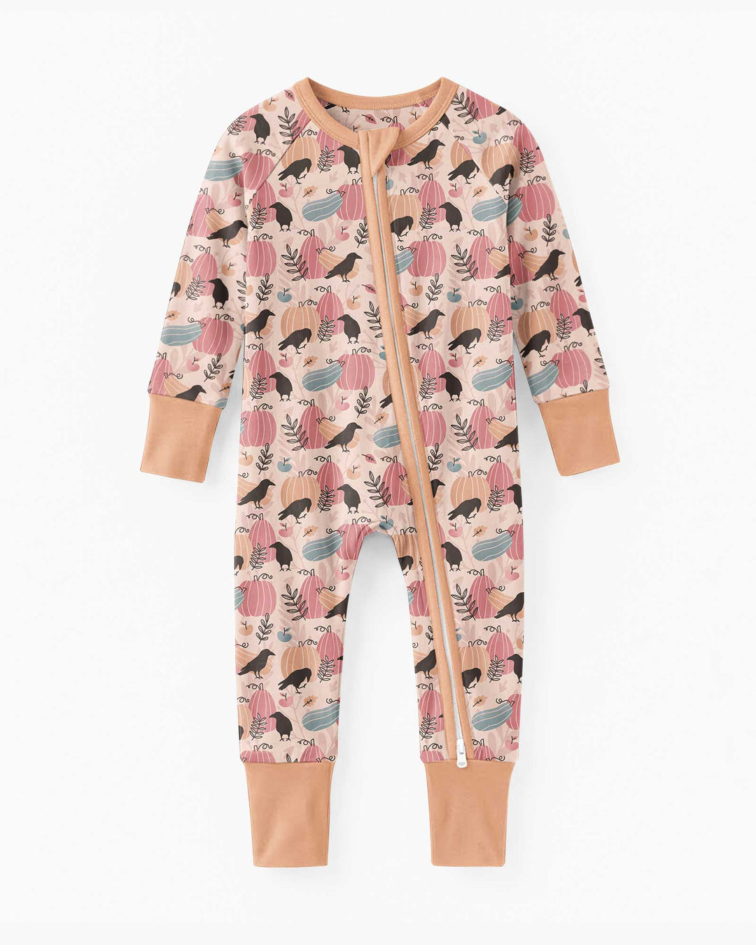 Pastel Pumpkin Patch Bamboo Convertible Zippy