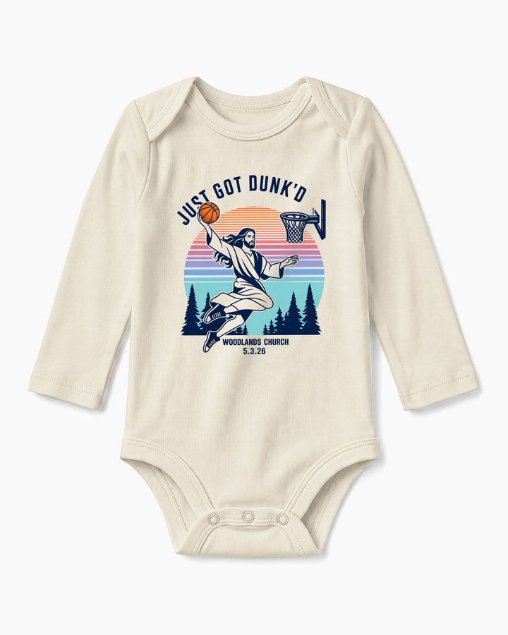 Custom Just Got Dunk'd Bamboo Bodysuit