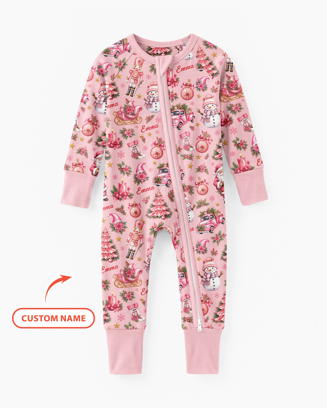 Christmas Tree Pinky Bamboo Convertible Zippy