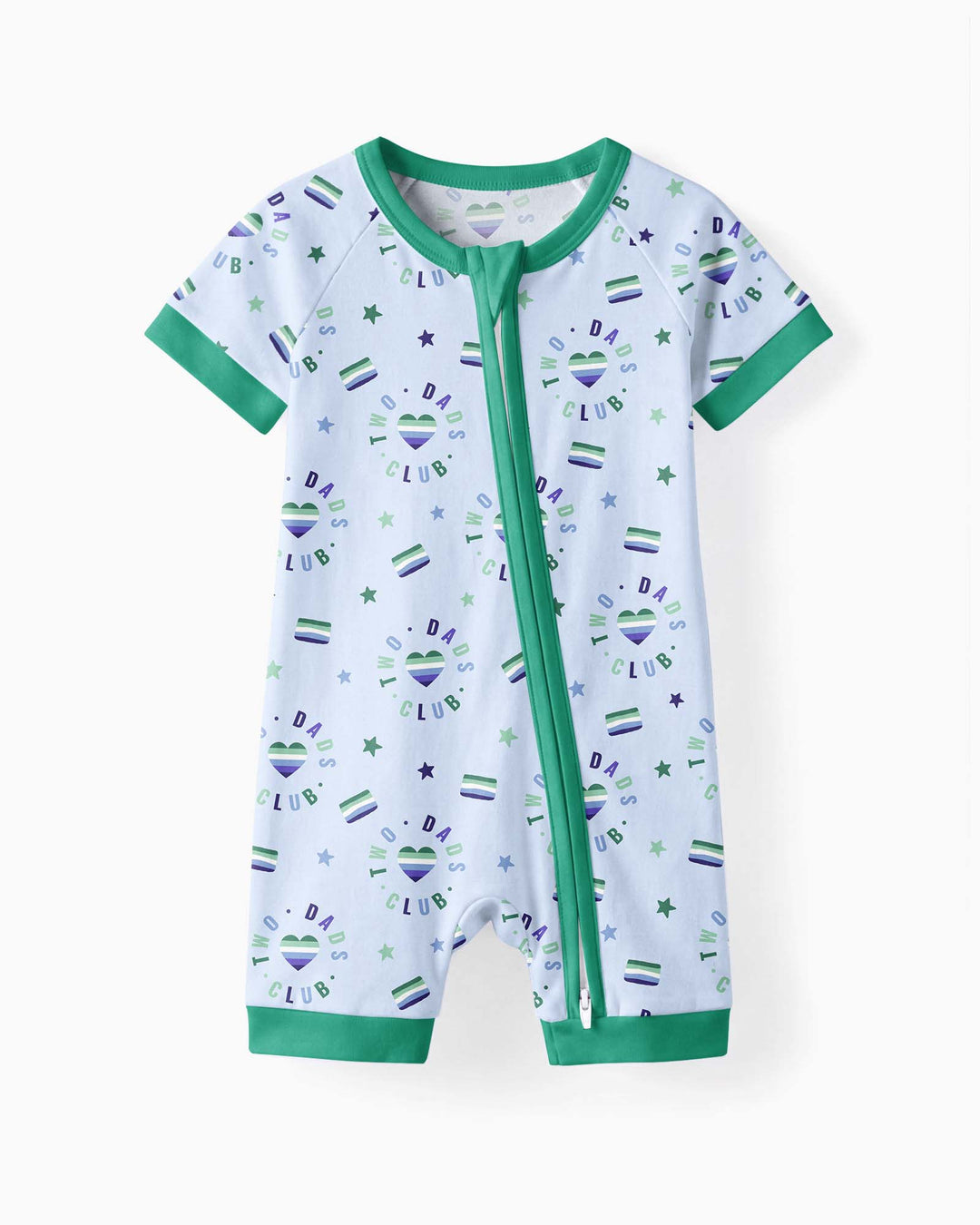 Love Makes Family Bamboo Shorty Zippy