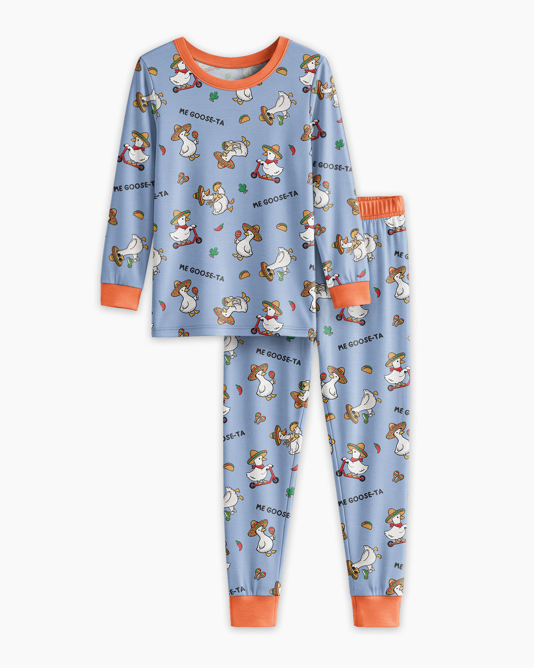 Me-Goose-Ta Bamboo Two Piece Long Sleeve Pajama Set