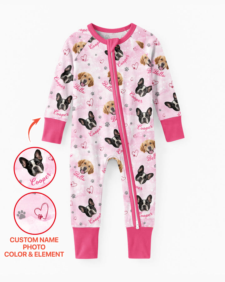 Personalized Family Matching Bamboo Convertible Zippy