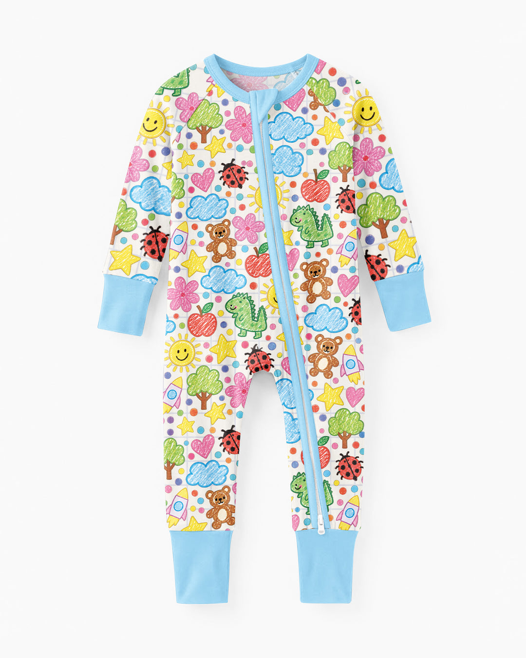 Baby Cute Draw Bamboo Convertible Zippy