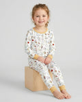 ABC Whimsy Bamboo Two Piece Long Sleeve Pajama Set
