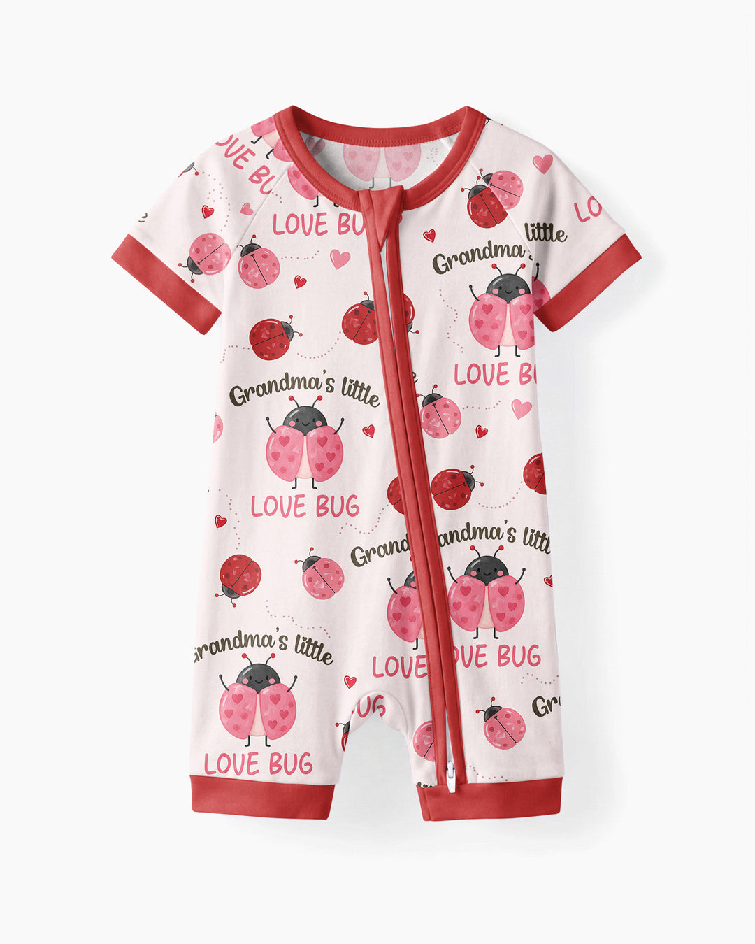 Grandma's Little Love Bug Bamboo Shorty Zippy
