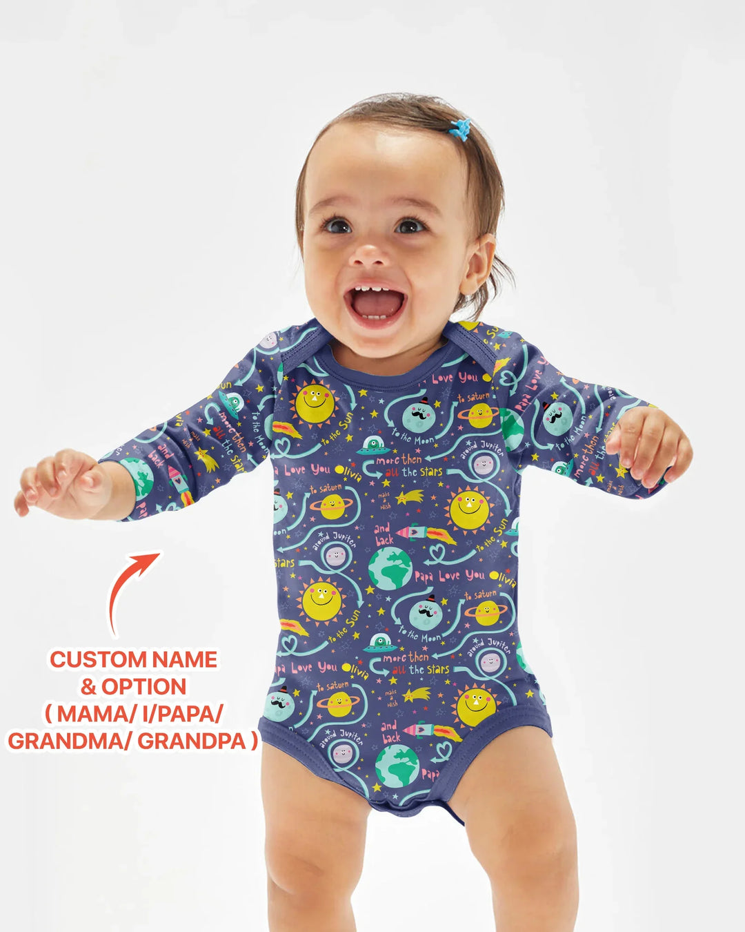 Love to the Moon and Back  Bamboo Bodysuit
