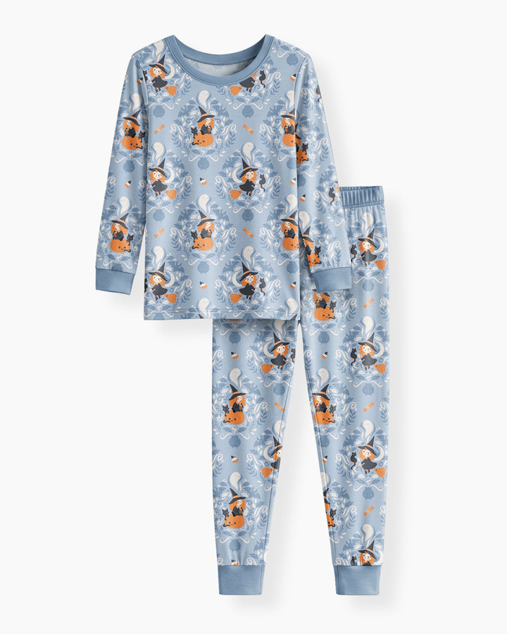Sweet Witches Bamboo Two Piece Long Sleeve Pajama Set