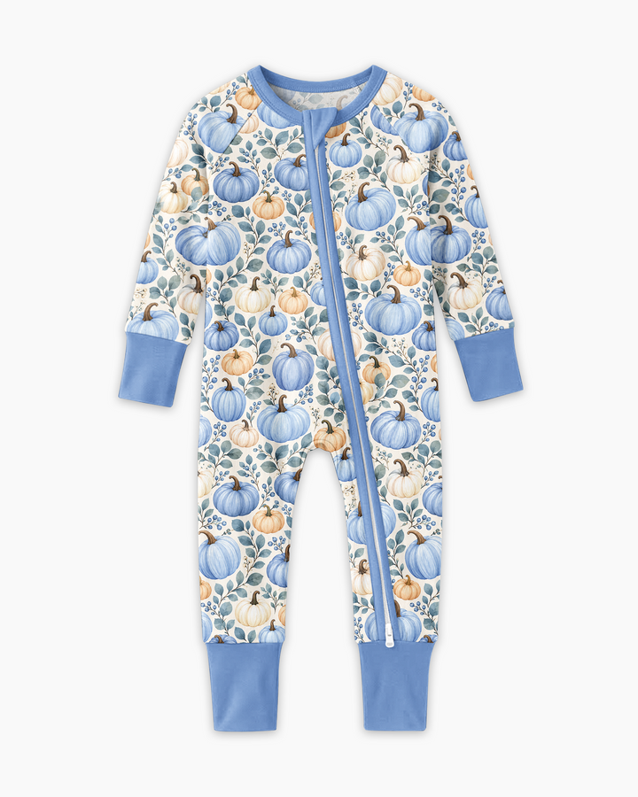 Pumpkin Cozy Fall Bamboo Convertible Zippy