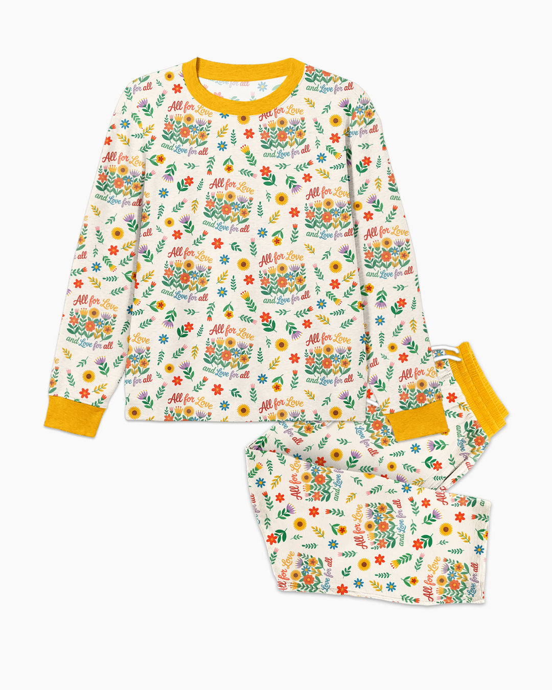 Love For All Family Matching Bamboo Men's Pajama Set