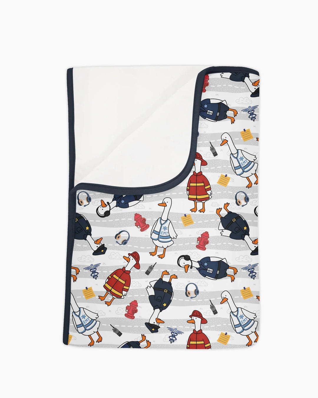 Rescue Goose Squad Bamboo Blanket