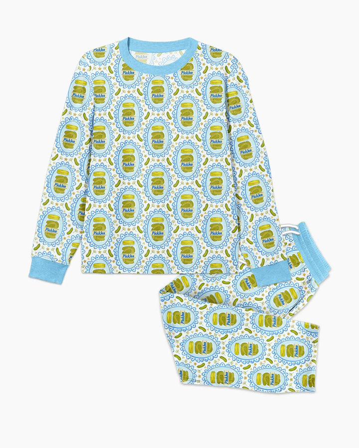 Pickle Coquette Bamboo Men's Pajama Set