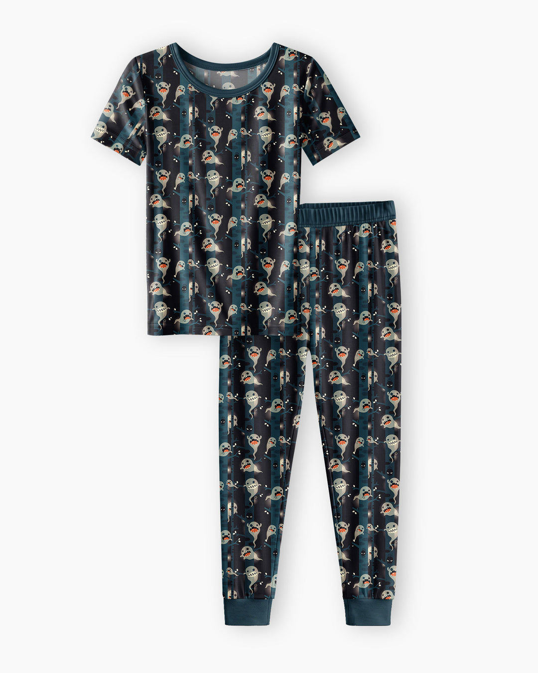 Scared yet Bamboo Two Piece Short Sleeve Pajama Set