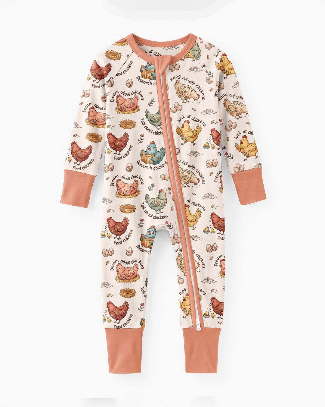 Chicken Lover Bamboo Convertible Zippy