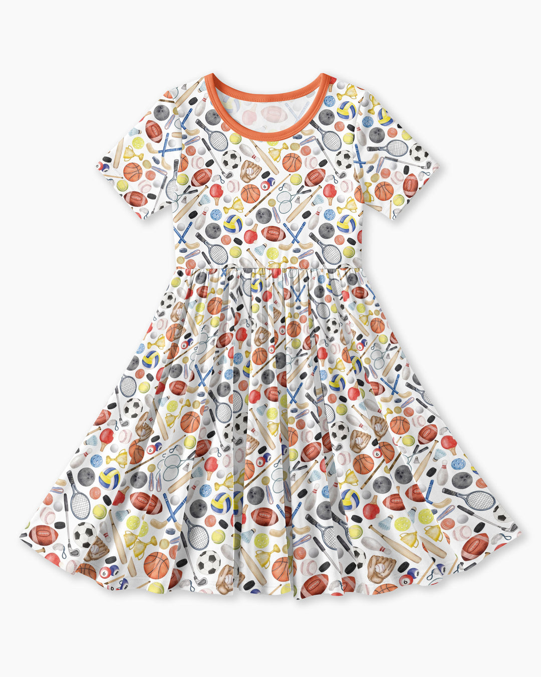 So Much Fun with Sports Bamboo Twirl Dress