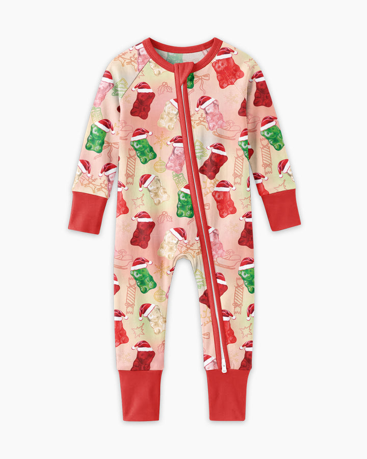 Gummy Bear Santa Christmas Bamboo Convertible Zippy