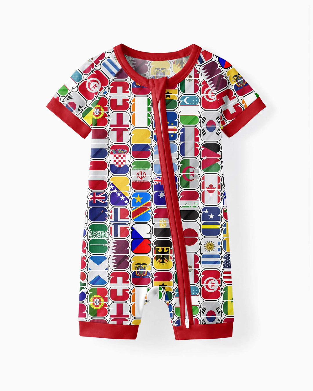 We Are 26 Family Matching Bamboo Shorty Zippy