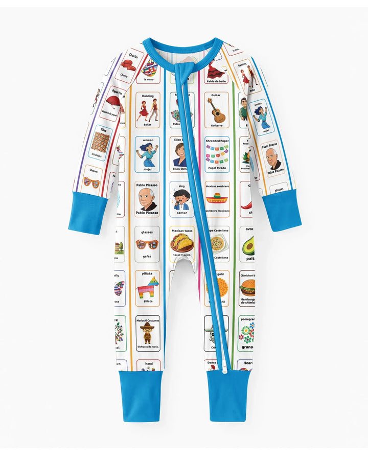 Lotería Hispanic Heritage Month Bamboo Convertible Zippy
