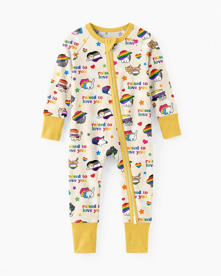 Rainbow Paws Family Matching Bamboo Convertible Zippy