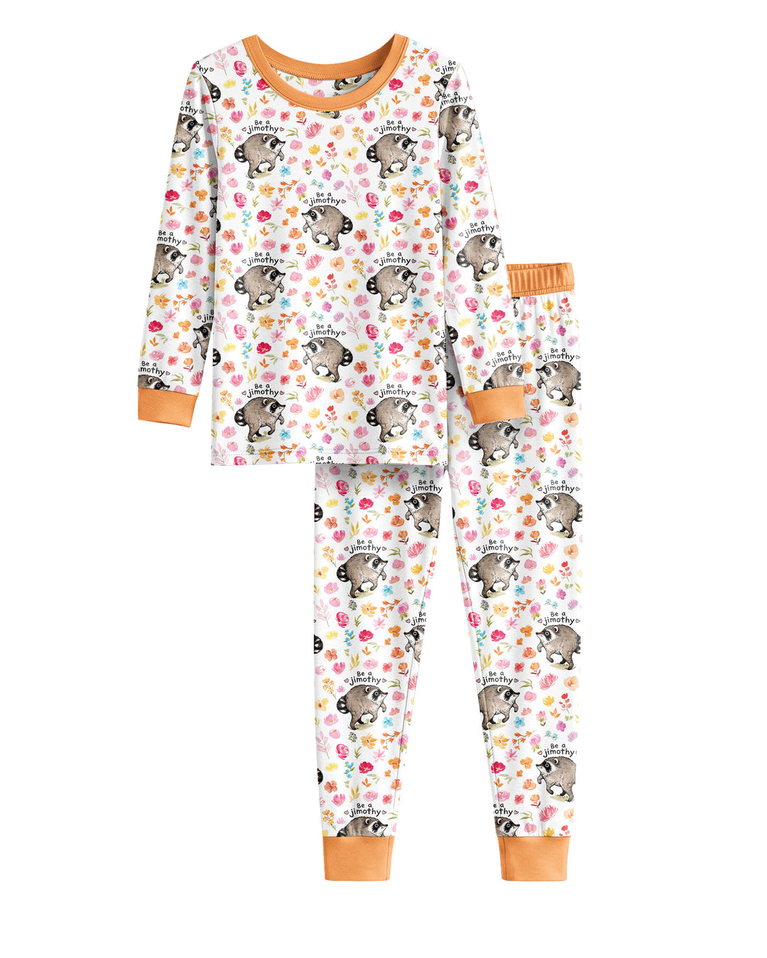 Template Bamboo Two Piece Long Sleeve Pyjamas Set