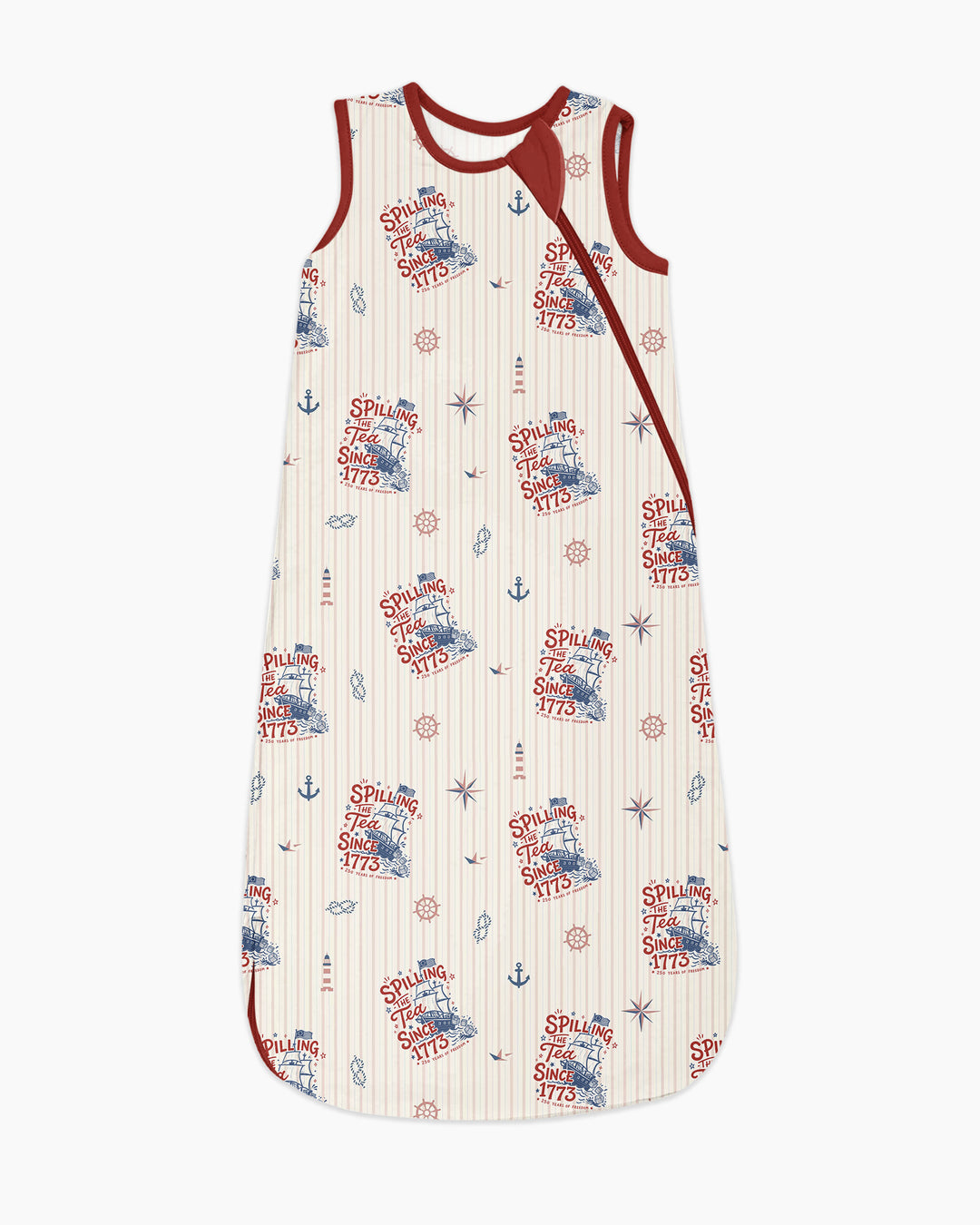 Spilling The Tea Since 1773 Family Matching Bamboo Sleep Bag