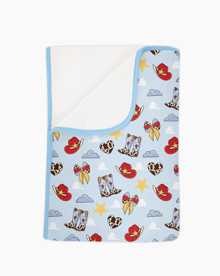 Cowboy Story Bamboo Blanket