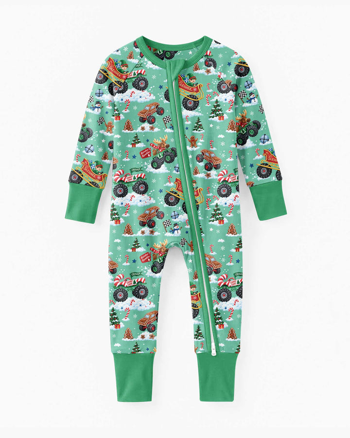 Holiday Monster Truck Bamboo Convertible Zippy