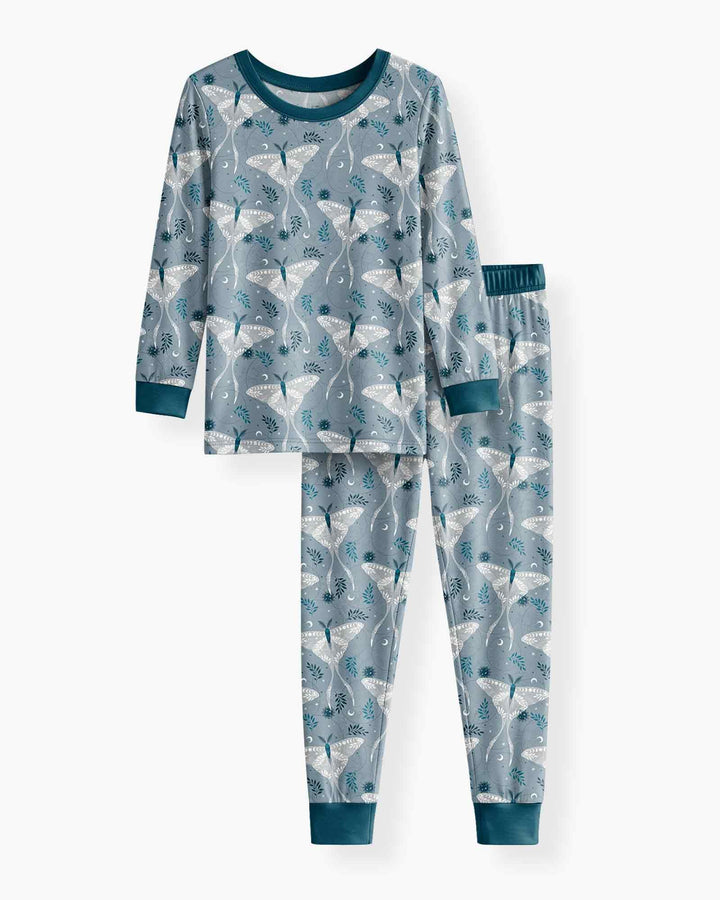 Template Bamboo Two Piece Long Sleeve Pyjamas Set