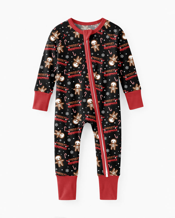 Merry Creepmas Cookies Bamboo Convertible Zippy