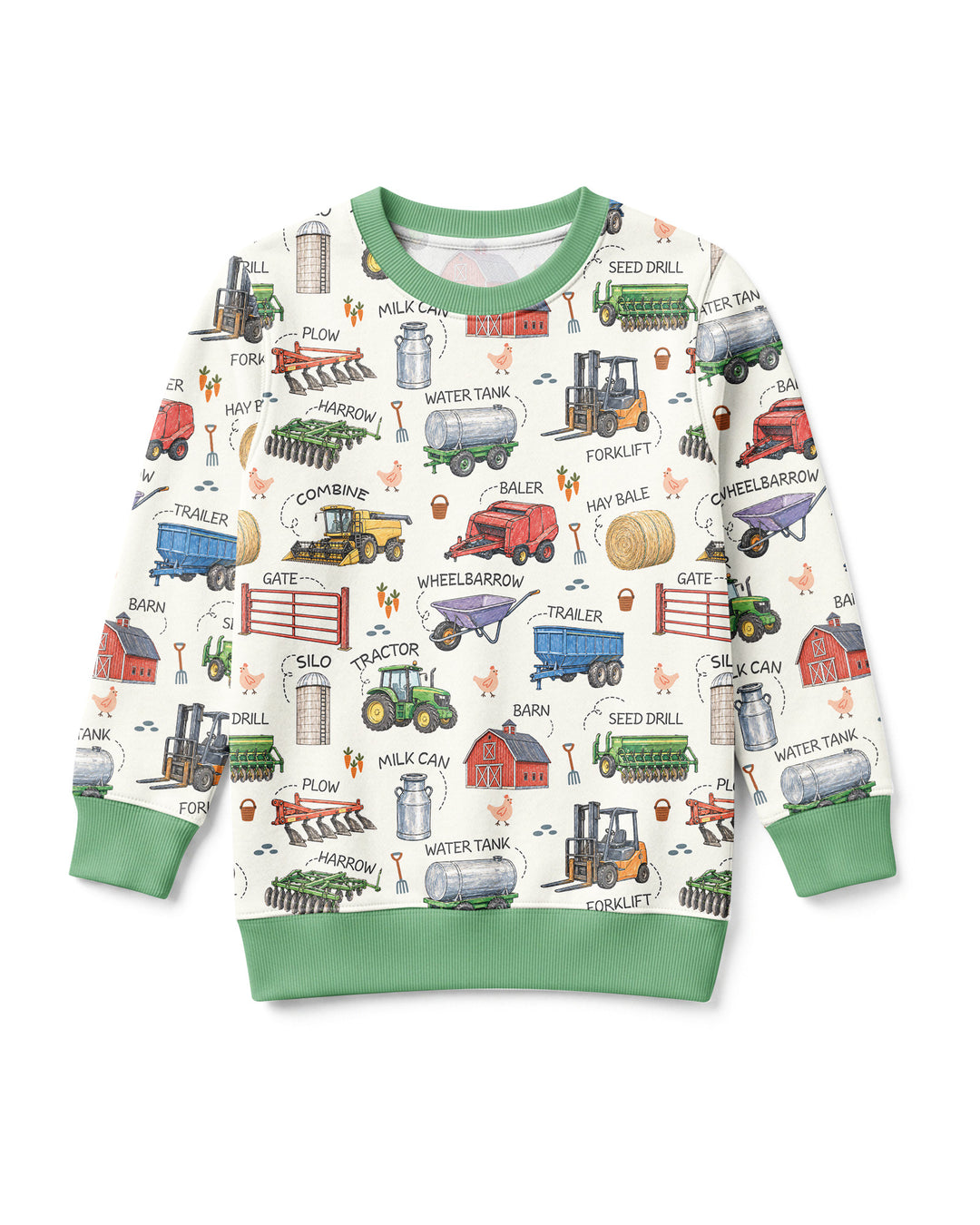 Little Farmer Bamboo Crewneck Sweatshirt