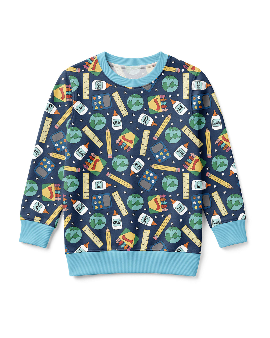 School Supply Bamboo Crewneck Sweatshirt
