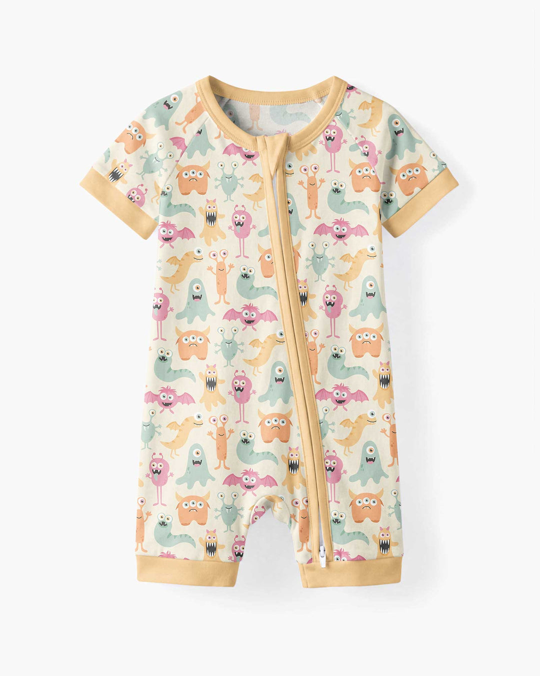 Monster Boo Bash Bamboo Shorty Zippy