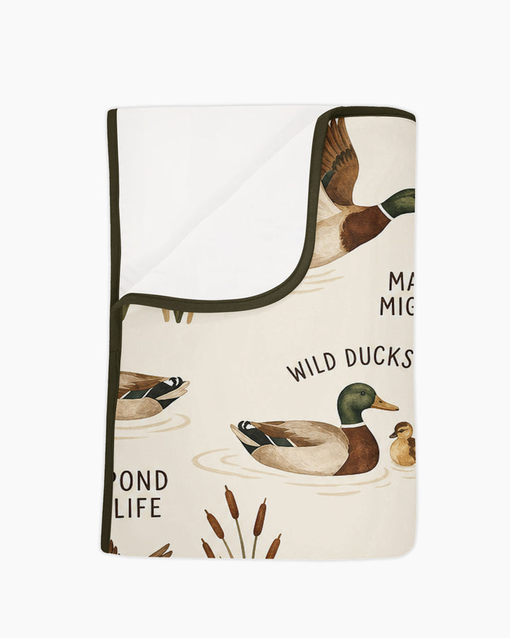 Little Pond Wander Bamboo Blanket