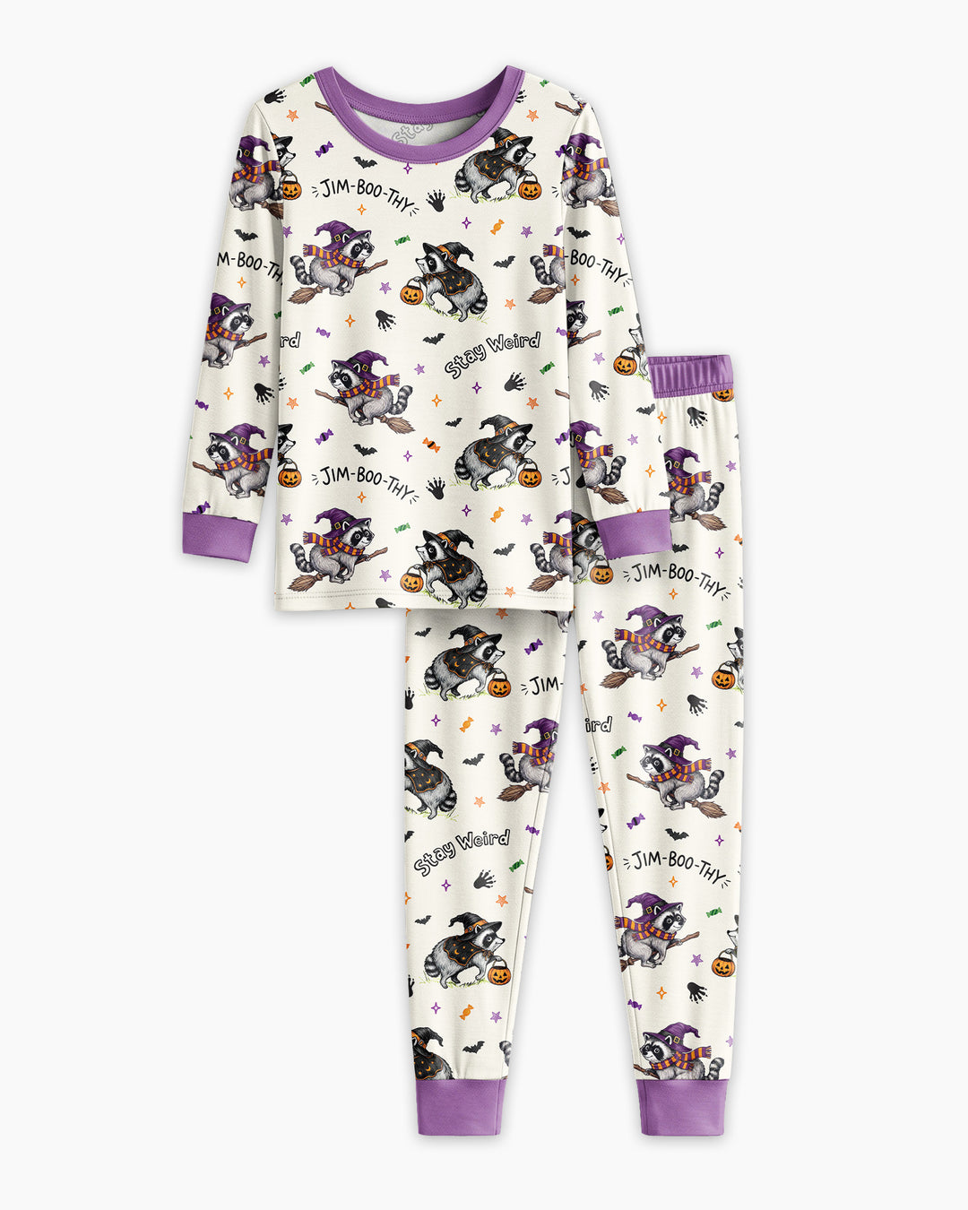 Amazing Jimboothy Bamboo Two Piece Long Sleeve Pajama Set