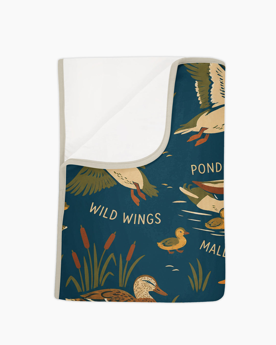 Tiny Quack Chorus Bamboo Blanket