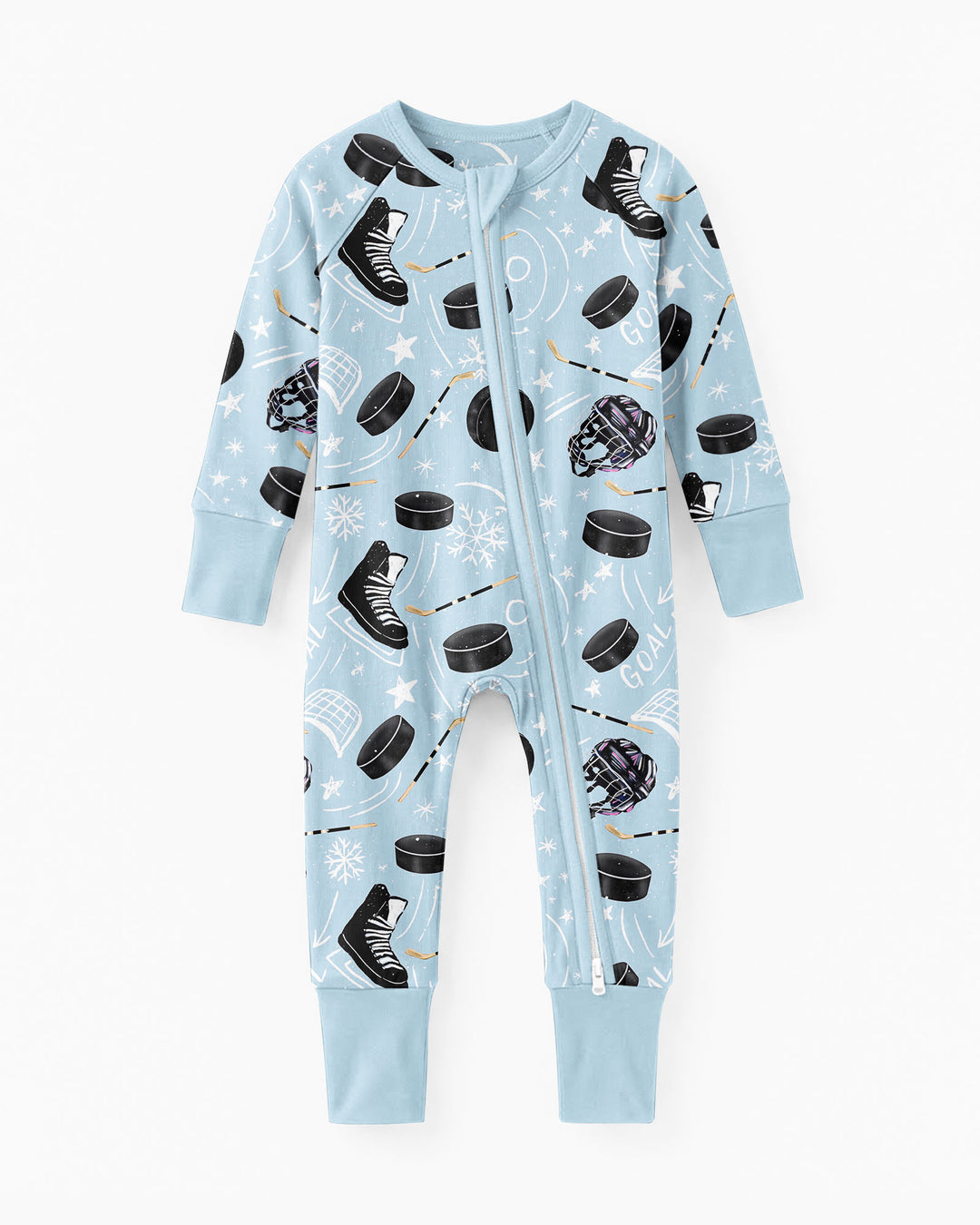 Little Hockey Fan Bamboo Convertible Zippy