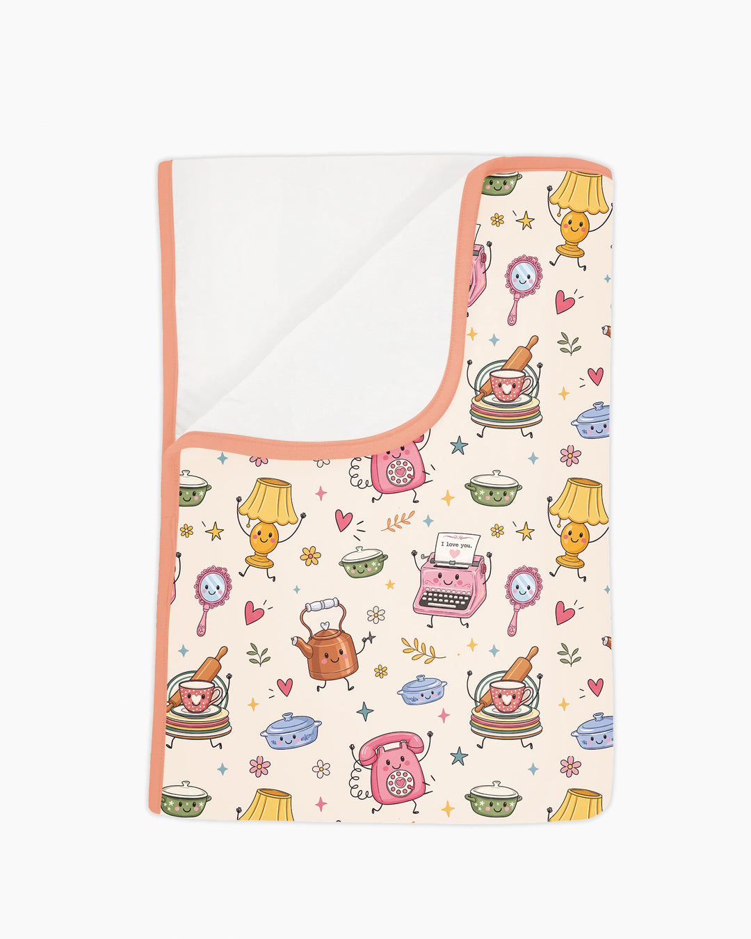 Retro Chasing Toy Bamboo Blanket
