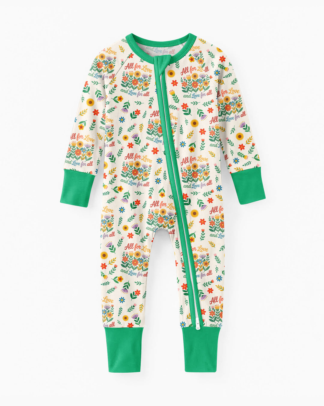 Love For All Family Matching Bamboo Convertible Zippy