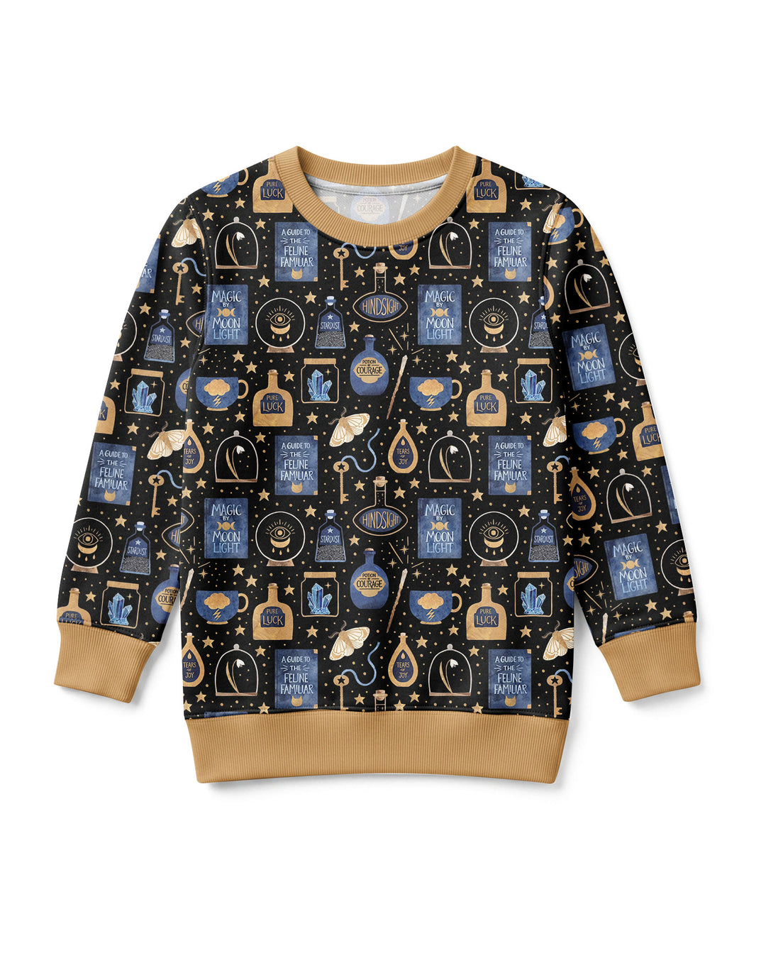 Good Witch Spell books and Potions Bamboo Crewneck Sweatshiry